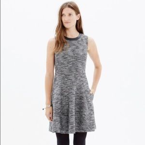 Madewell the anywhere dress in tweed Sz 6